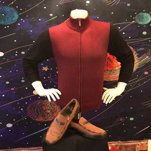 Cambridge Zipper mock sweater